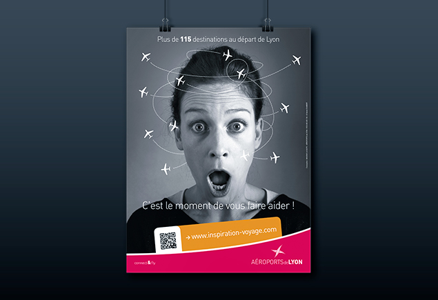 Stratégie campagne de communication Aéroport de Lyon