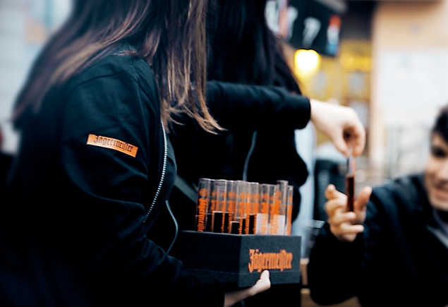 : Conception animations points de vente Jägermeister