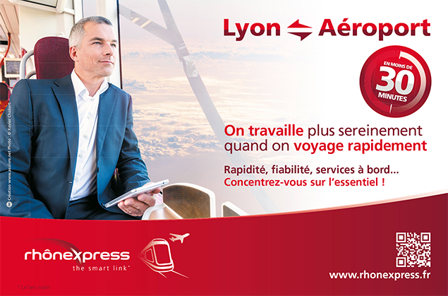 Conception annonce presse BtoB Rhônexpress