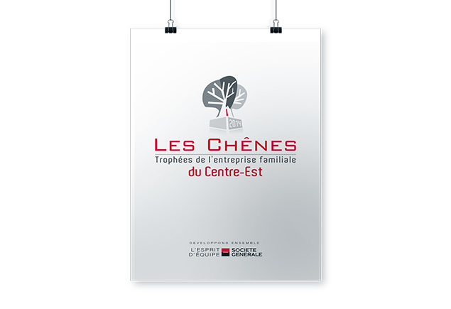 Conception évènementiel Les Chênes du Centre-Est, Société Générale